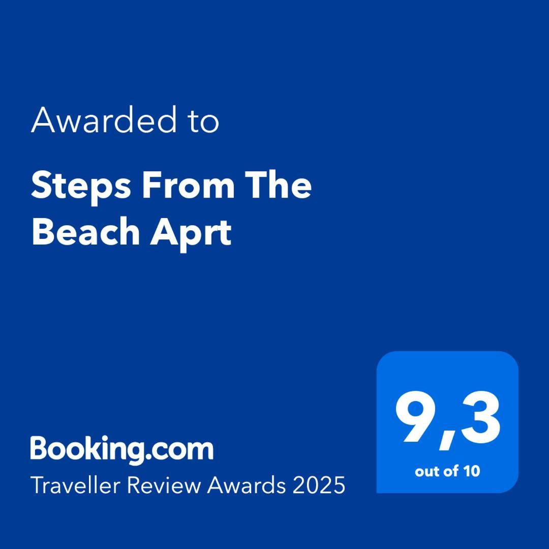 Steps From The Beach Aprt خانيا المظهر الخارجي الصورة